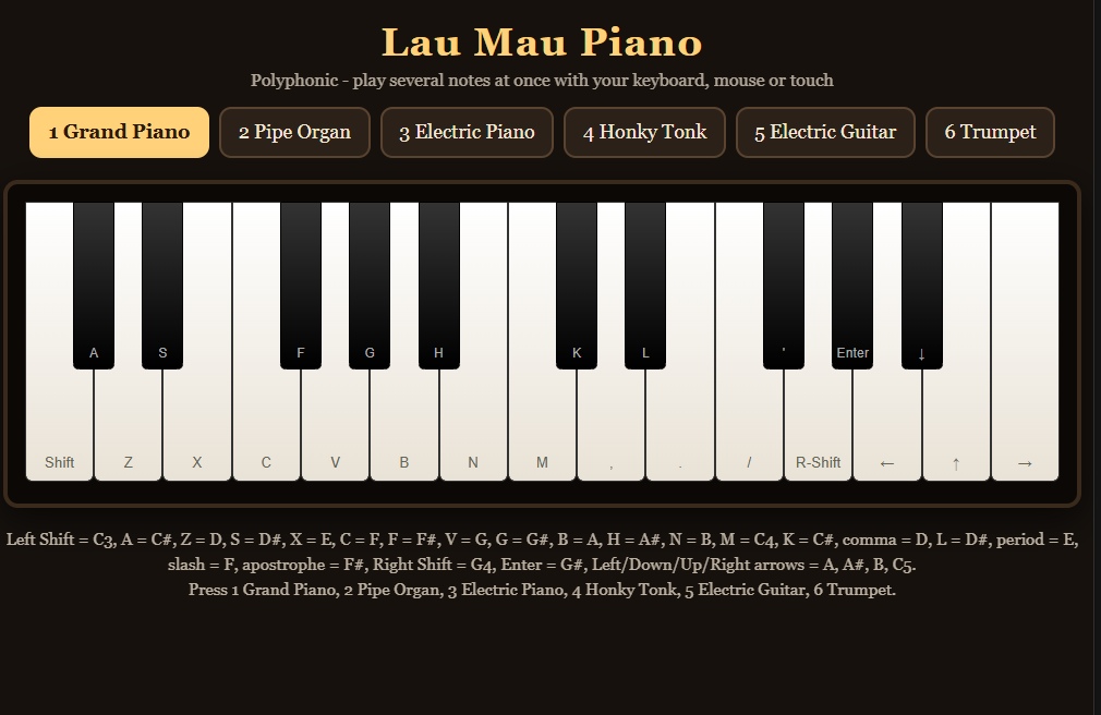 Lau Mau Piano